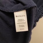 Athleta  Navy Blue Side Gather T-Shirt Dress Size Small (Tiny Flaw) Photo 5