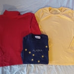 Lot of 3 women tees Faded glory long sleve Chic turtleneck Christine Alexander L Blue Size L Photo 0