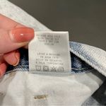 Cello High Waisted Two Toned Jean Shorts Photo 7