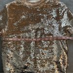 Ark & Co. Ark n co gold sequin top size M Photo 5