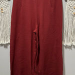 Zenana Outfitters  Wide Leg Cropped Scalloped Pants Photo 0