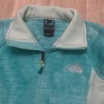 The North Face  summit series fluffy ribbed fleece blue neon Photo 3
