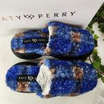 Katy Perry Geli Combat Platform Mules Blue NEW with Box Photo 4