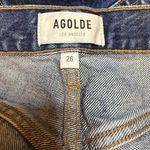 AGOLDE  Riley Crop High Rise Straight Jeans Haven Womens Blue Size 26 A056-1371 Photo 2