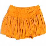 Gianni Bini  Orange Pleated Skirt Photo 0