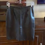 ABS Allen Schwartz Allen by ABS Faux Leather Skirt Photo 0