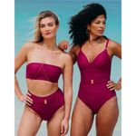 One Piece Sea Level Casanlanca Wireless Belted  Swimsuit Photo 4
