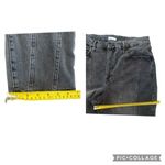 Good American Good Classic Seamed Slim Jeans High Rise Black Gray Size 16 Photo 10