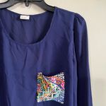 Pink Owl  sheer blouse M Photo 1