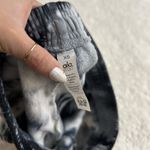 Alo Tie Dye Gym Sweat Shorts Black/White Cotton Elastic Waist Sz XS NWT Preppy Photo 5