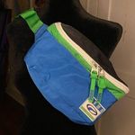 Puma Blue & Green Large Zipper Belt Bag Fanny Pack Adjustable Strap Photo 0