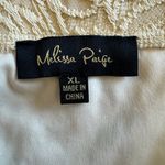 Melissa Paige Dressy Floral Lace Skirt  XL‎ CREAM Photo 3