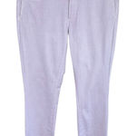 J.Jill  Denim Cotton Blend Very Light Purple Mid Rise Slim Ankle Jeans Size 4 Photo 0