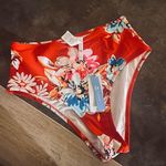 Cupshe Women's High Waisted Bikini Swimsuit Floral bottom Photo 1