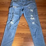 Two by Vince Camuto Light Blue Distressed Boyfriend Jeans Size 32 Photo 0