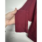 Reb In J. 220 Women’s Dolman Sleeve Boat Neck Sweater Maroon Red Size XL Photo 2