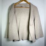 Kenar  Women’s Cashmere & Angora Blend Cardigan Sweater Beige Size XL Photo 3