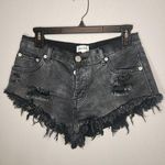 Super down kara denim shorts Photo 0