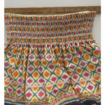 Lucky In Love Feeling Groovy Skort Skirt L Yellow Pink Smocked Golf Pickleball * Size L Photo 6