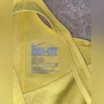 Nike ribbed yellow racerback tank top Photo 2