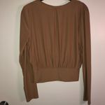 A'Gaci 🆕 a’gaci Long Sleeve V Neck Crop Top Photo 3