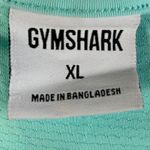 Gymshark Aqua Teal Sleeveless Cropped Athletic Tank Top Women's XL Photo 3