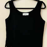 St. John  Black Knot Shell Tank Top M Photo 0