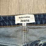 Reformation  Sz30 Lydia High Rise Dark Denim Casual Mini Skirt Photo 3