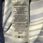 Calvin Klein  Workout Leggings Size M Blue Striped Activewear Athleisure Yoga Photo 6