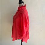 Tuckernuck  Teagan Popover Coral Blouse Size Medium Photo 3
