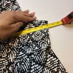 SheIn Stretch Black/White Sundress Maxi Dress 2X Trendy Summer Fall Umpire # Photo 7