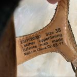 Dansko  flower heels leather black‎ size 38 or 7.5/8 Photo 5