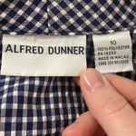 Vintage seersucker gingham bomber embroidered and embellished stars size 10 White Photo 11