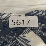 Coldwater Creek Blazer Womens 2X Blue White Linen Blend Minimalist Career Photo 11