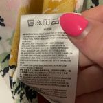 Volcom  Floral Ruffle Hem Tank Top Small Sleeveless Boho Festival Casual Cami Photo 8