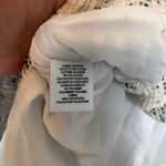 Derek Lam 10 Womens Crosby Hi-Lo Jacket Tweed Ivory Black Gold Zipper Size 2 Photo 3