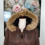 Marc New York Gorgeous Coyote Fur Trim Toggle Coat! Photo 2