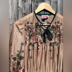Vintage 1970 JERELL OF TEXAS Floral Dress Tan Size undefined Photo 8