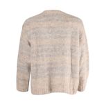 IRO  | Sagal Sweater in Grey Stripe Wool Alpaca Blend | M Photo 2