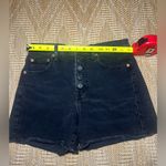 Gap Women's Black High Rise 4" Denim Shorts, Size 26 Regular Photo 4