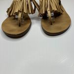 Rebecca Minkoff  Erin Nude Leather Tassel Sandal in Nude - Size 6 1/2 Photo 2