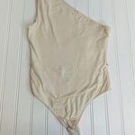L'Academie  One Shoulder Bodysuit Double Layer Sz Small Photo 0