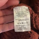 Anthropologie Rosie Neira Dark Rust Open Ruffle Cardigan, NWT Photo 5