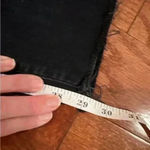 AGOLDE  Mid Rise Skinny Denim Jeans US 26 Raw Frayed Hem Dark Wash Inseam 29” Photo 3