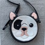 French Bulldog Purse Bag with Heart Ears No Brand Coquette Girl Black Photo 2