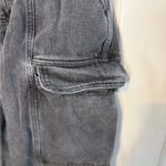 Simple Society Women's Gray Wide Leg Cargo Pants Photo 1