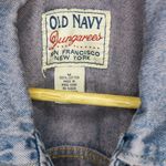 Old Navy Vintage 80s Purple Jean Denim Jacket Photo 3