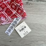 Anthropologie Hanky Panky Lace Bra & Lace Thong SET Red Motif M/All NWT IN PKG Photo 8