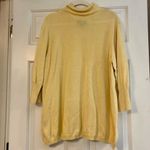 Avenue  22/24 Women’s Yellow Turtleneck Sweater Photo 1