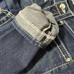 True Religion  26 Dark Blue Wash Crystal Embellished Disco Julie Big Skinny Jeans Photo 11